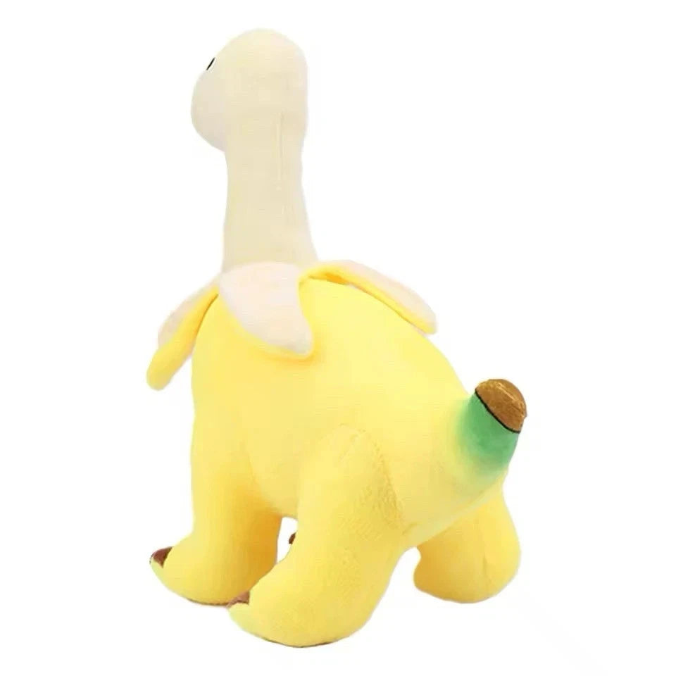 Peeled Banana Brontosaurus Dragon Plush Toys Soft Kawaii