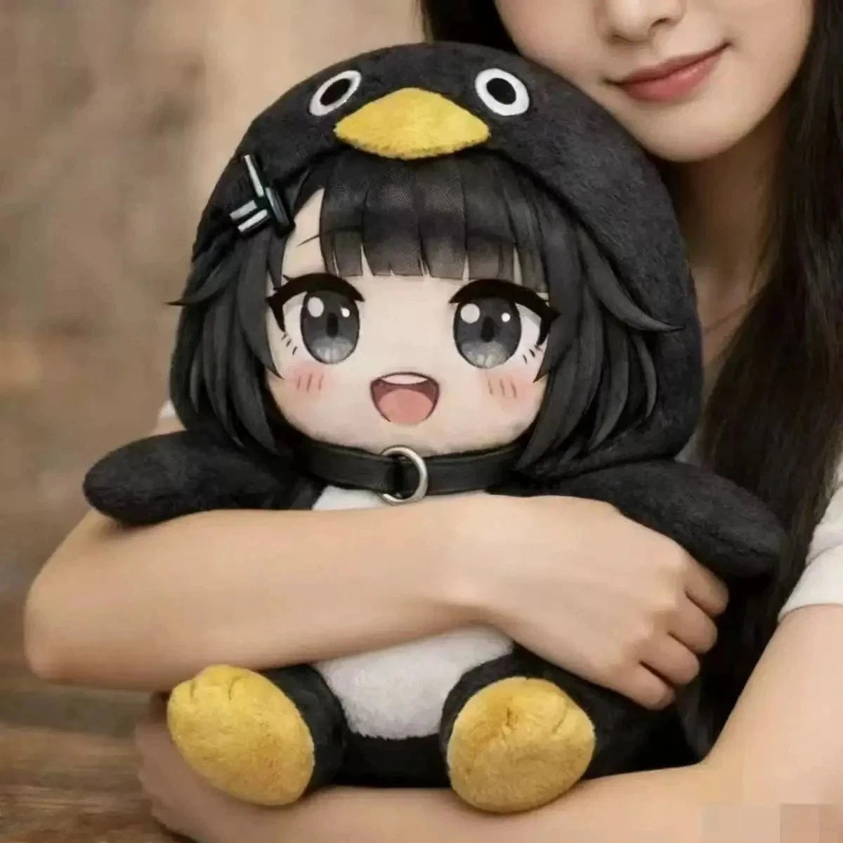New Gugu-Gaga Plush Doll 25cm Penguin Gugugaga Plush Hot Meme Peripheral