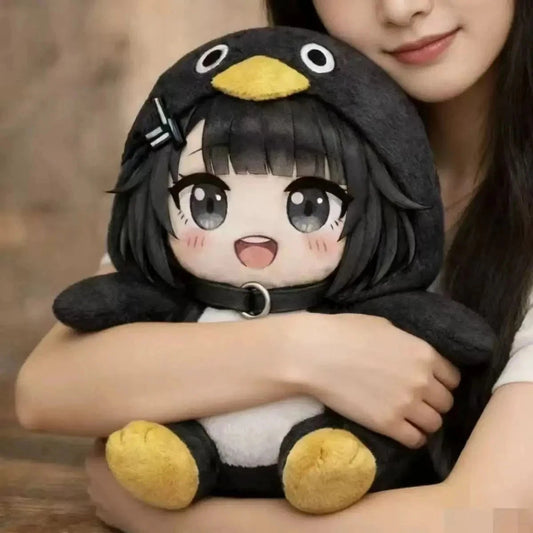 New Gugu-Gaga Plush Doll 25cm Penguin Gugugaga Plush Hot Meme Peripheral