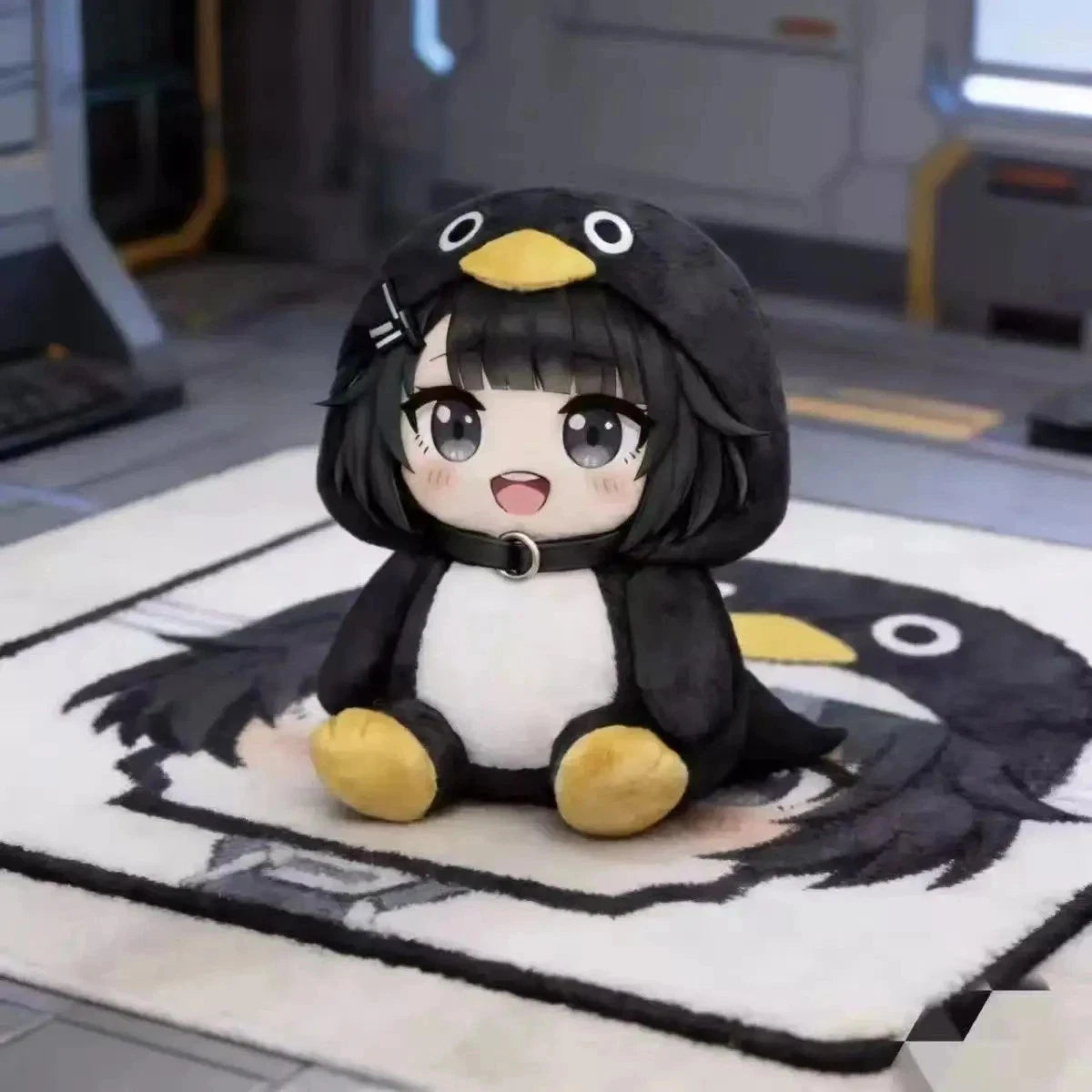 New Gugu-Gaga Plush Doll 25cm Penguin Gugugaga Plush Hot Meme Peripheral