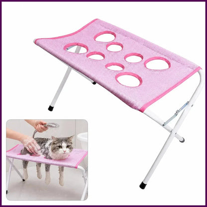 Pet Grooming Hammock with Stand