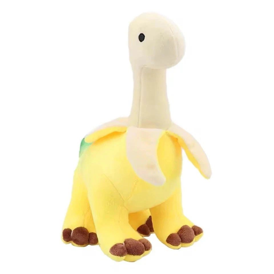 Peeled Banana Brontosaurus Dragon Plush Toys Soft Kawaii