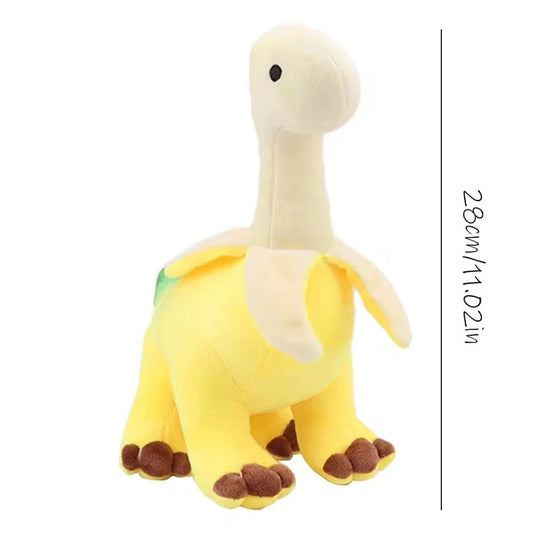 Peeled Banana Brontosaurus Dragon Plush Toys Soft Kawaii