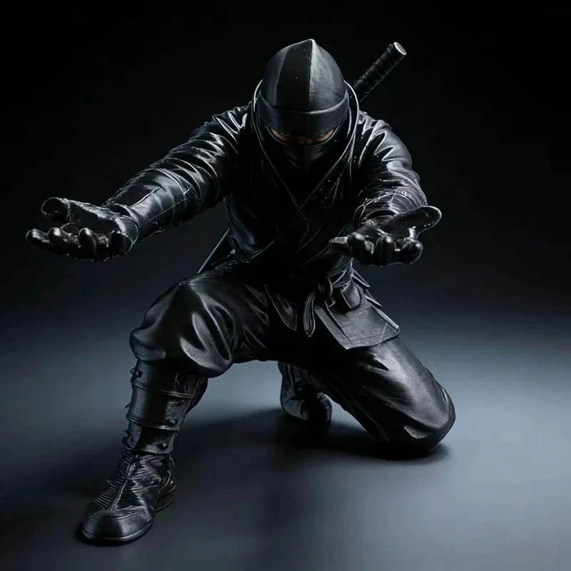 3D Printed Ninja Pen Holder – Desktop Pencil Organizer & Desk Decor Gift
