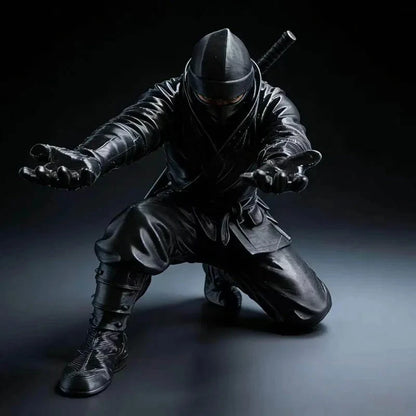 3D Printed Ninja Pen Holder – Desktop Pencil Organizer & Desk Decor Gift