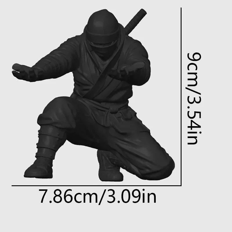 3D Printed Ninja Pen Holder – Desktop Pencil Organizer & Desk Decor Gift
